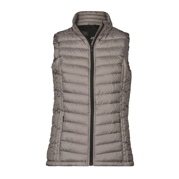 Tee Jays Womens/Ladies Padded Winter Zepelin Vest Jacket /Gilet /Bodywarmer / Dr